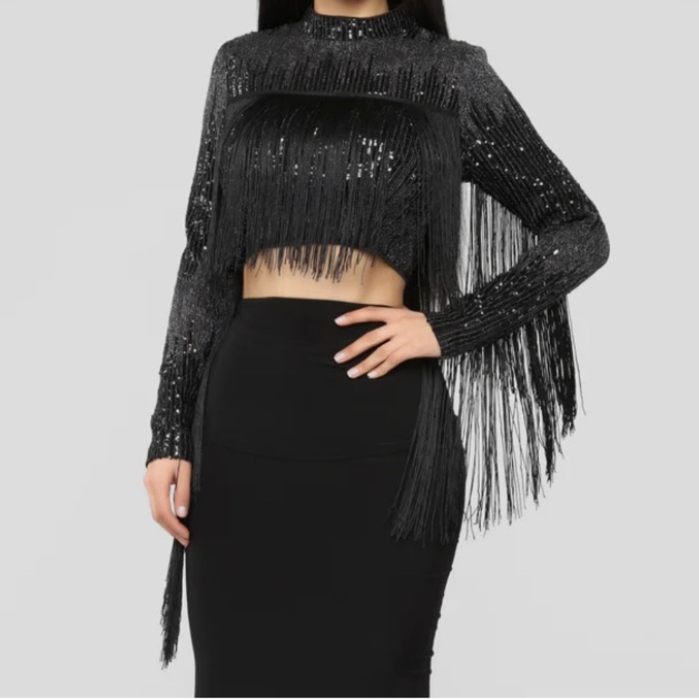 Luxe Sequin Top